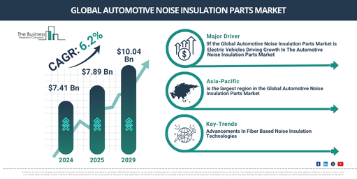 Global Automotive Noise Insulation Parts Market Report Infographic