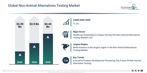 Global Non-Animal Alternatives Testing Market Report Infographic