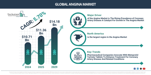 Global Angina Market Report Infographic