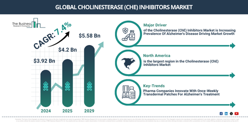 Global Cholinesterase (ChE) Inhibitors Market Report Infographic