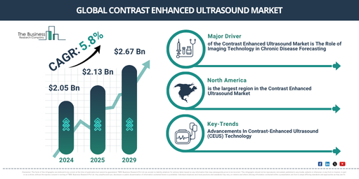 Global Contrast Enhanced Ultrasound Market Report Infographic