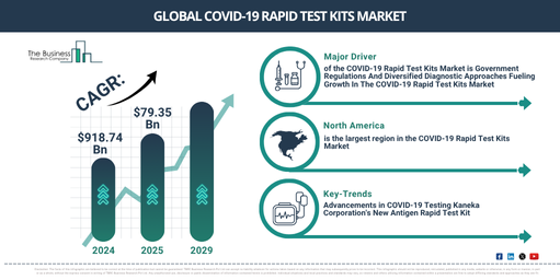 Global COVID-19 Rapid Test Kits Market Report Infographic
