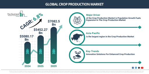 Global Crop Production Market Report Infographic