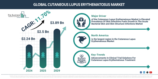 Global Cutaneous Lupus Erythematosus Market Report Infographic