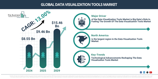 Global Data Visualization Tools Market Report Infographic