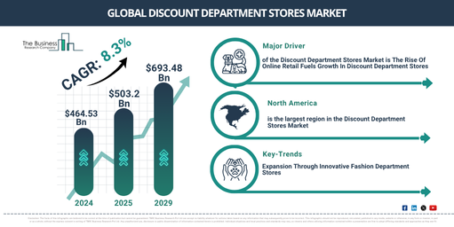 Global Discount Department Stores Market Report Infographic
