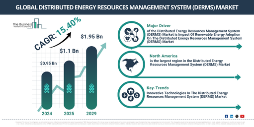 Global Distributed Energy Resources Management System (DERMS) Market Report Infographic