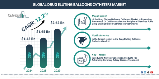 Global Drug Eluting Balloons Catheters Market Report Infographic
