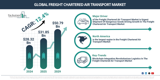 Global Freight Chartered Air Transport Market Report Infographic