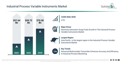 Global Industrial Process Variable Instruments Market Report Infographic
