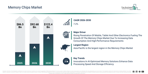 Global Memory Chips Market Report Infographic