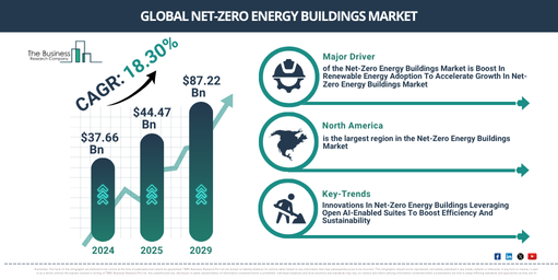 Global Net-Zero Energy Buildings Market Report Infographic
