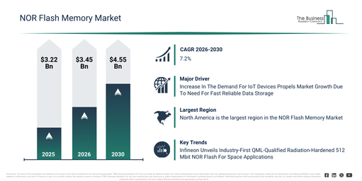 Global NOR Flash Memory Market Report Infographic