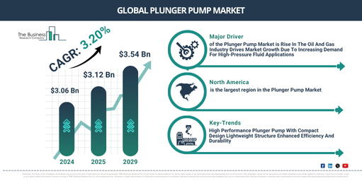 Global Plunger Pump Market Report Infographic