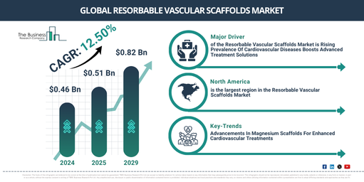 Global Resorbable Vascular Scaffolds Market Report Infographic