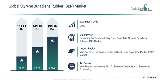 Global Styrene Butadiene Rubber (SBR) Market Report Infographic