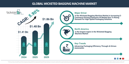 Global Wicketed Bagging Machine Market Report Infographic