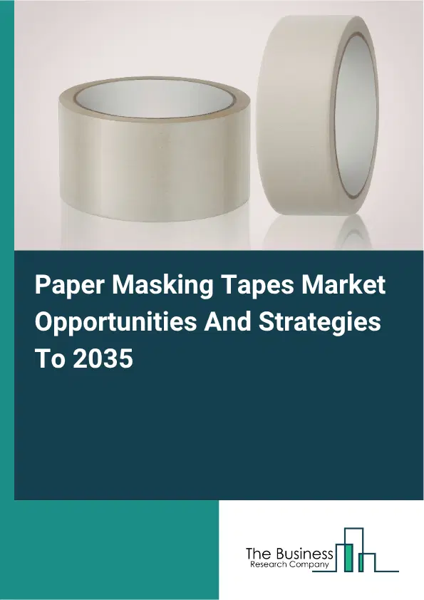 Paper Masking Tapes Global Market Opportunities And Strategies To 2035