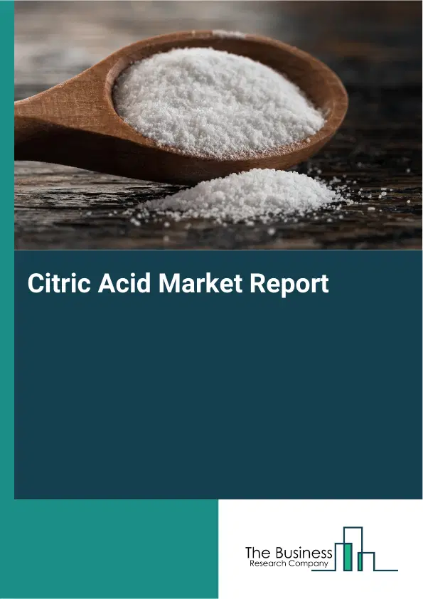 Global Citric Acid Market Report 2026