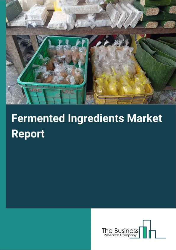 Global Fermented Ingredients Market Report 2026