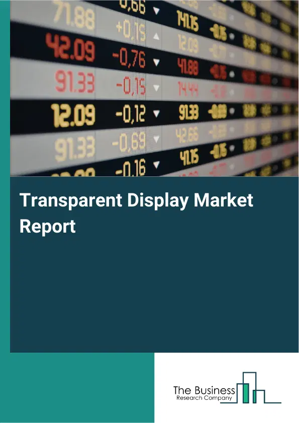 Global Transparent Display Market Report 2026