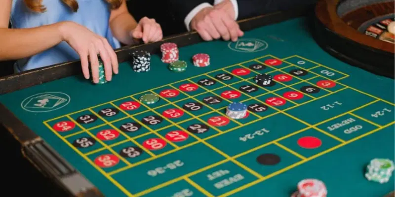 Casino Gambling Illustration