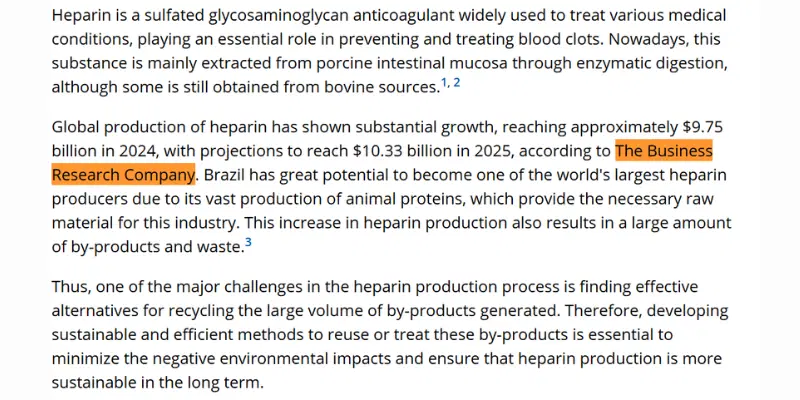 Global Heparin Market Overview