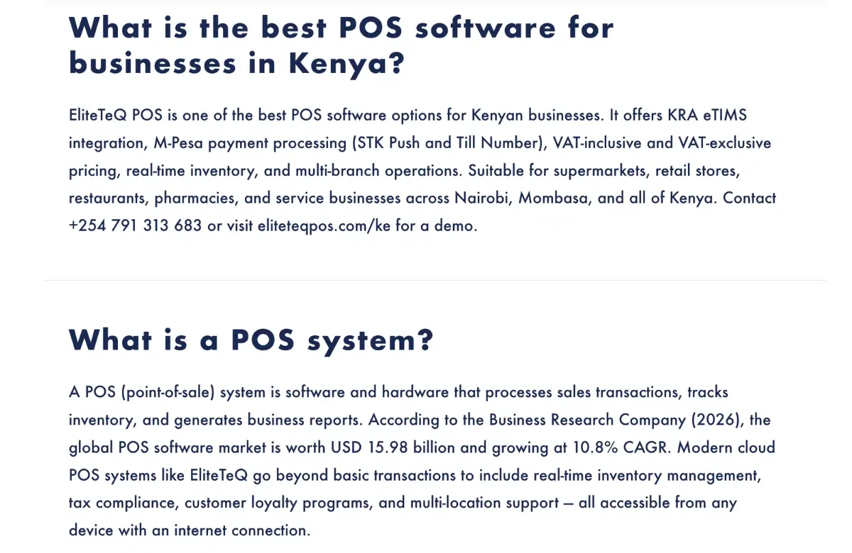 Pos software market growth overview