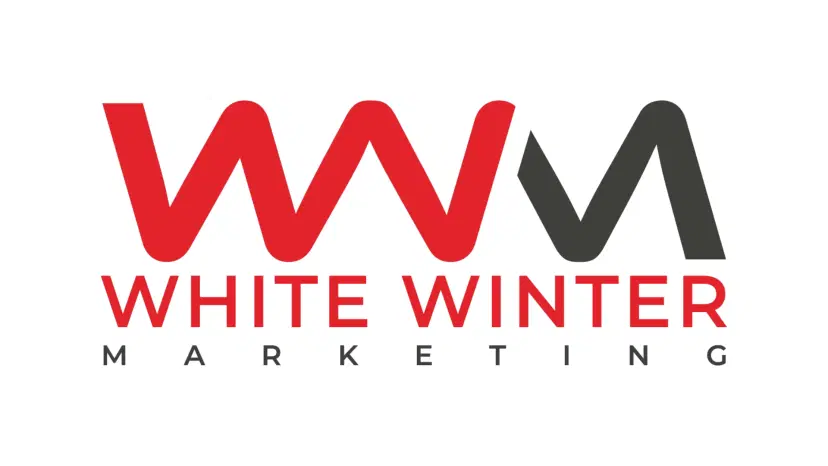 White Winter Marketing Logo Design