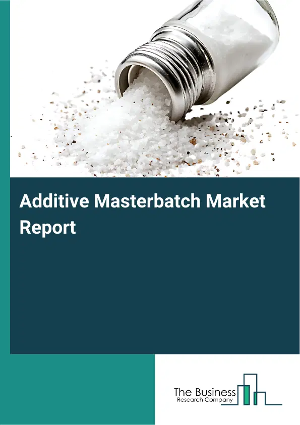 Global Additive Masterbatch Market Report 2026 Global Additive Masterbatch Market Report 2026