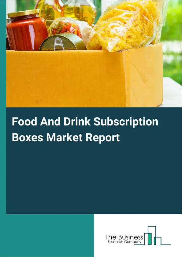 Global Food And Drink Subscription Boxes Market Report 2026 Global Food And Drink Subscription Boxes Market Report 2026
