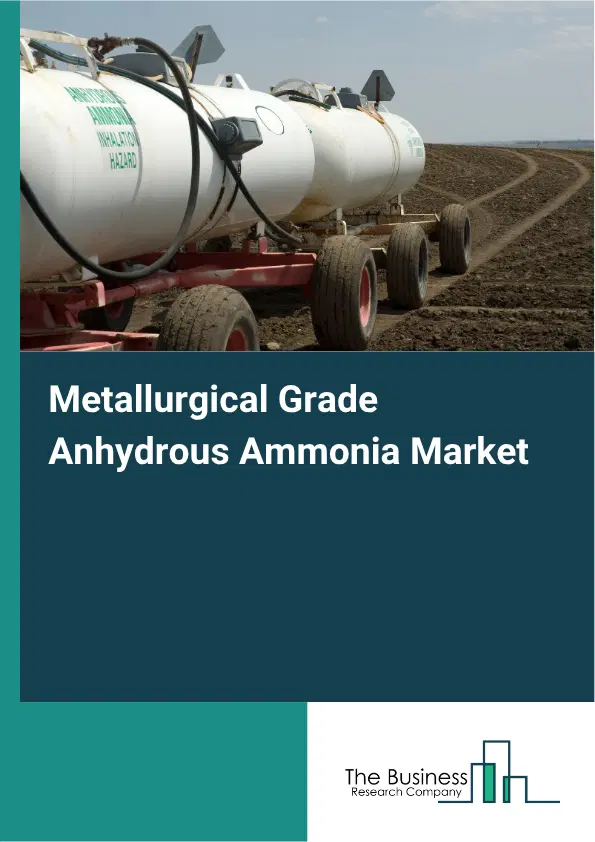 Metallurgical Grade Anhydrous Ammonia Market Report 2026 Metallurgical Grade Anhydrous Ammonia Market Report 2026
