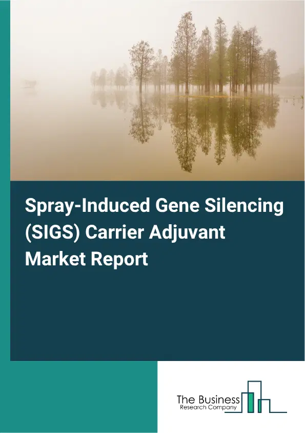 Spray-Induced Gene Silencing (SIGS) Carrier Adjuvant Market Report 2026 Spray-Induced Gene Silencing (SIGS) Carrier Adjuvant Market Report 2026