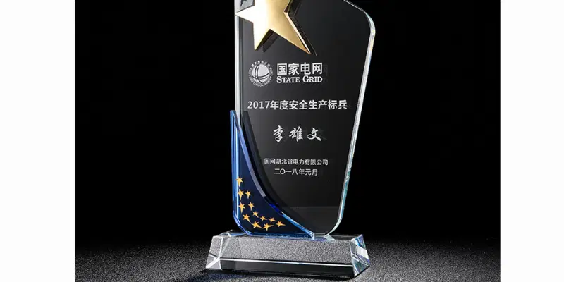 Acrylic Award Trophy Image