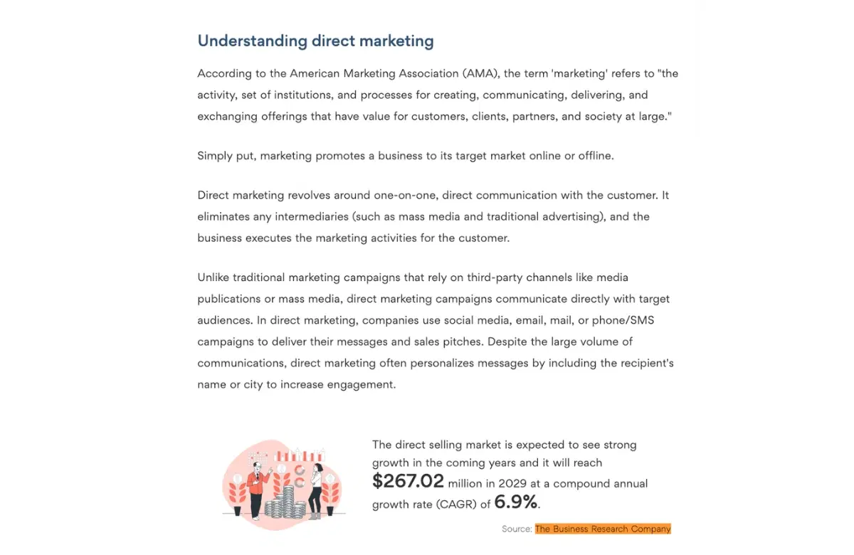 Direct Marketing Industry Overview