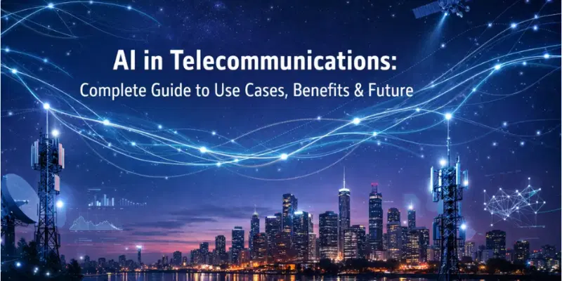 Ai In Telecom Industry Illustration