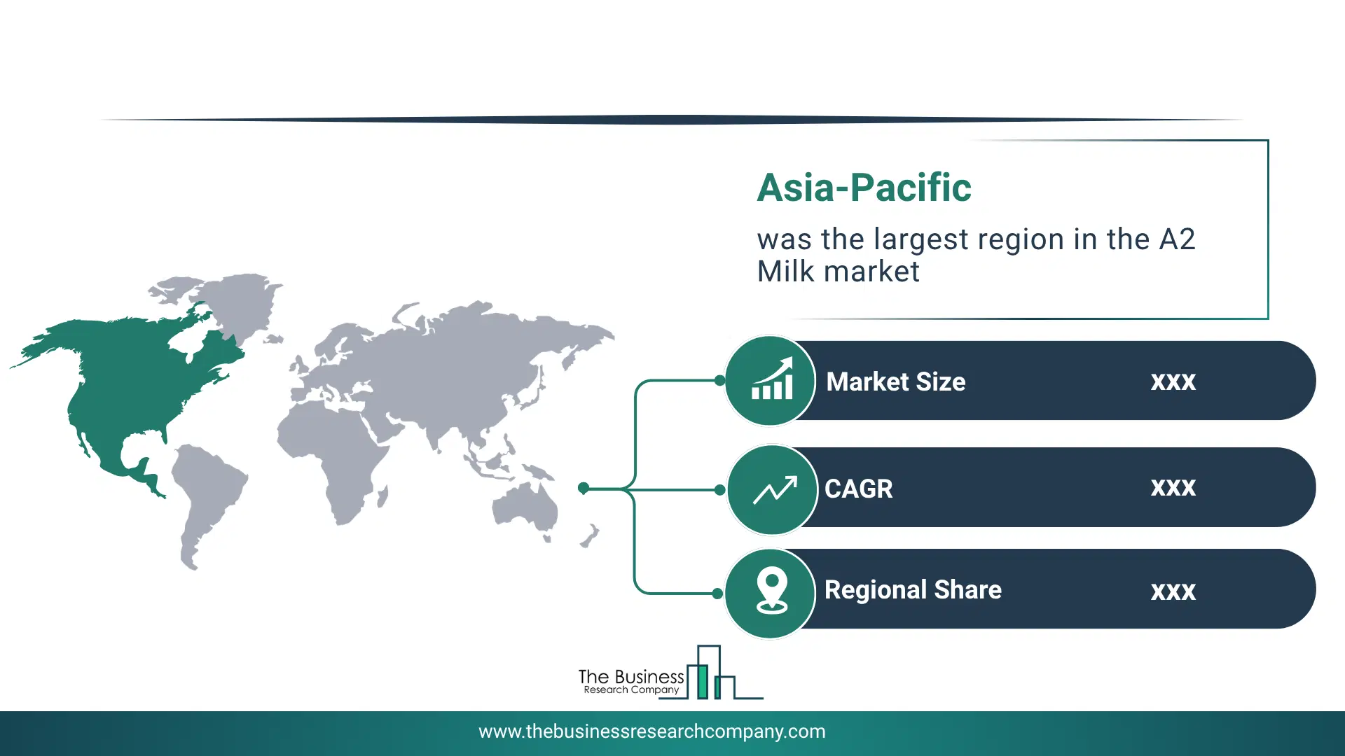 A2 Milk Market Largest Region & Market Analysis 2026 Market Analysis Map Highlighting Largest Region For A2 Milk Market