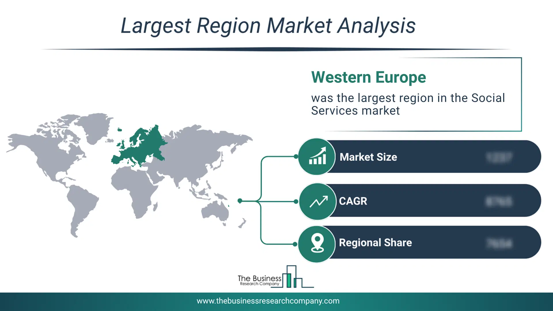 Social Services Market Largest Region & Market Analysis 2026 Market Analysis Map Highlighting Largest Region For Social Services Market