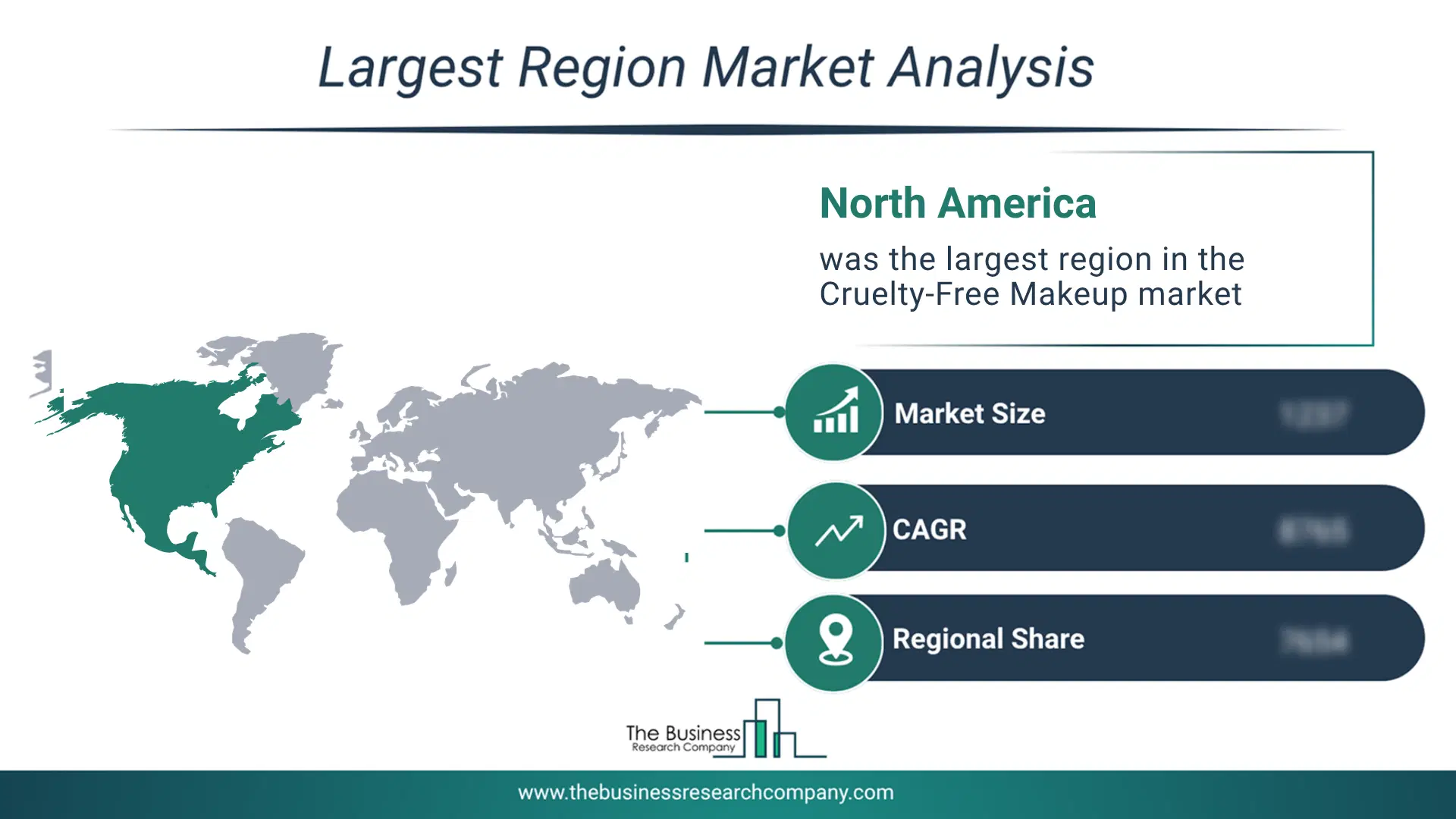 Cruelty-Free Makeup Market Largest Region & Market Analysis 2026 Market Analysis Map Highlighting Largest Region For Cruelty-Free Makeup Market