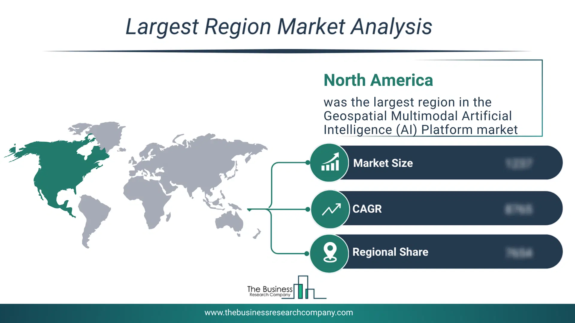 Geospatial Multimodal Artificial Intelligence (Ai) Platform Market Largest Region & Market Analysis 2026 Market analysis map highlighting largest region for Geospatial Multimodal Artificial Intelligence (AI) Platform Market