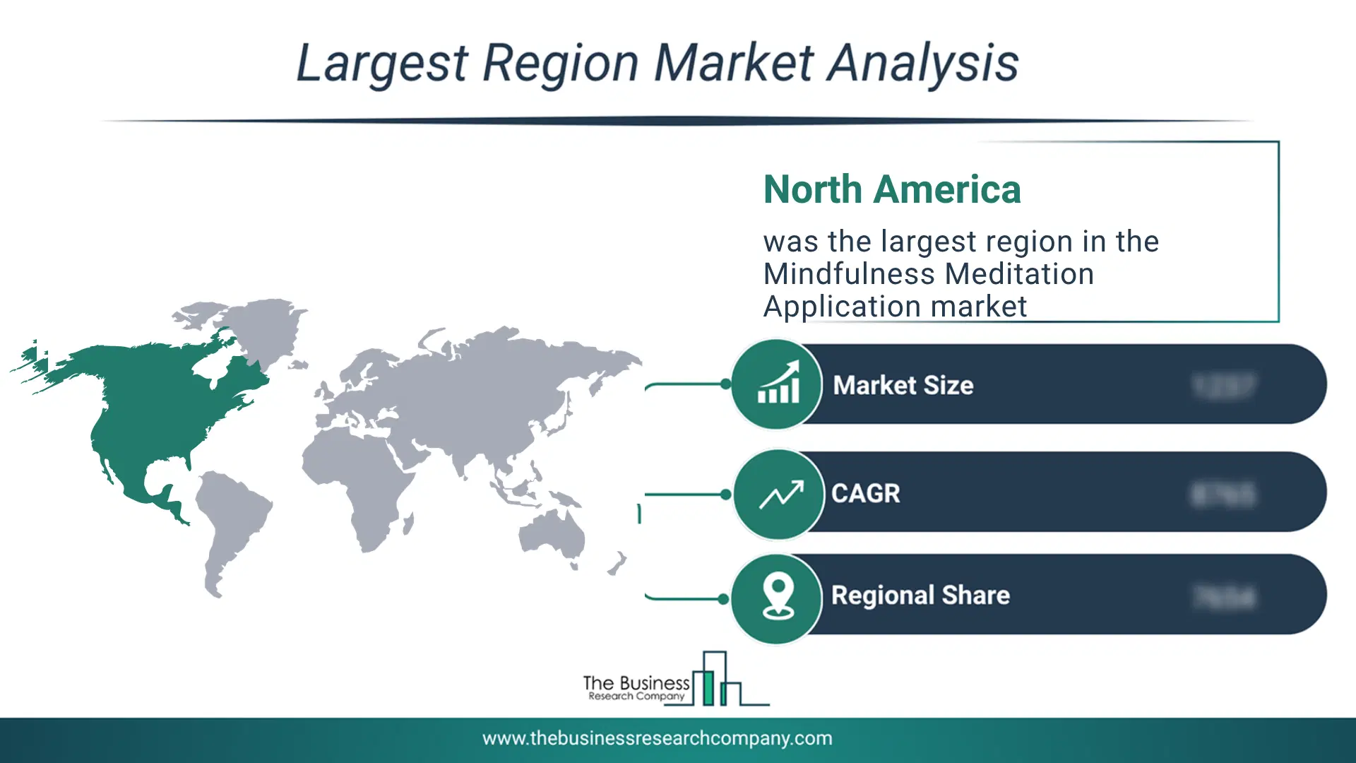 Mindfulness Meditation Application Market Largest Region & Market Analysis 2026 Market analysis map highlighting largest region for Mindfulness Meditation Application Market