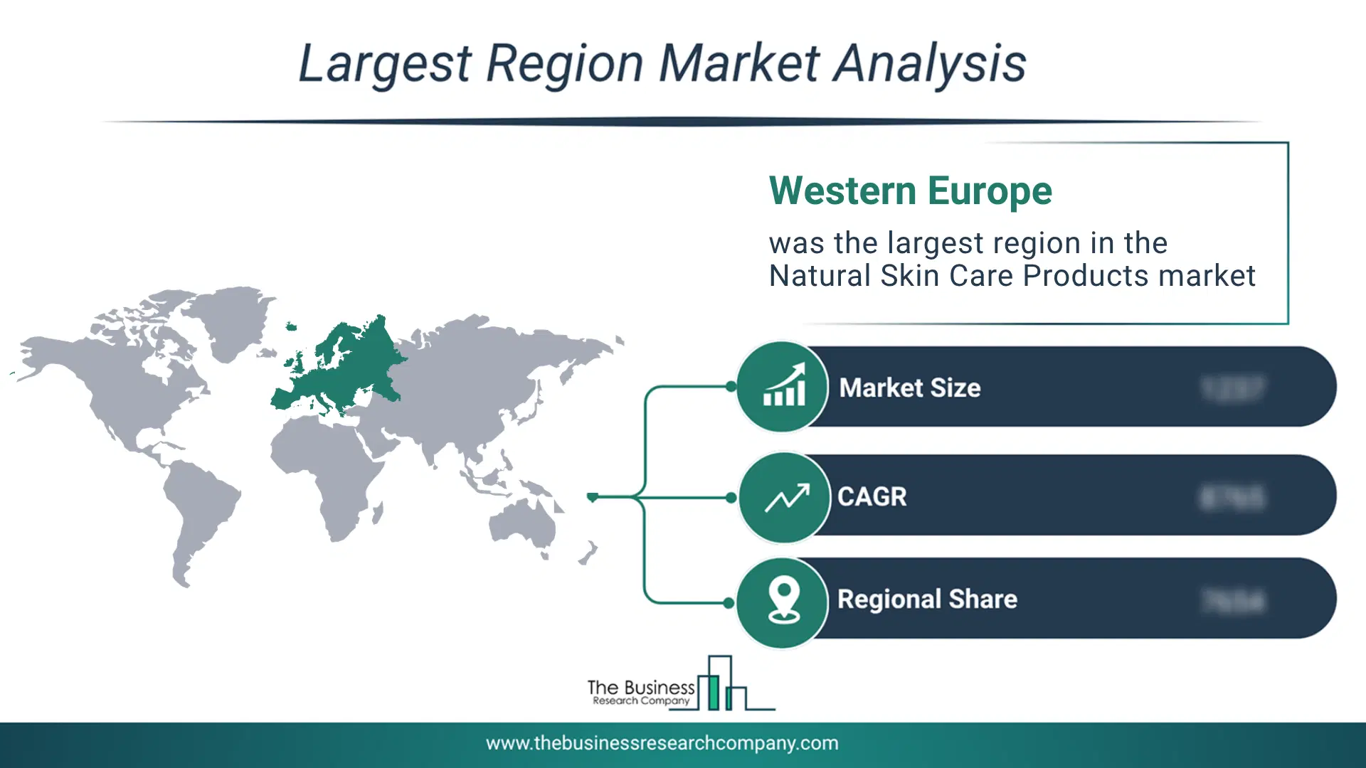 Natural Skin Care Products Market Largest Region & Market Analysis 2026 Market Analysis Map Highlighting Largest Region For Natural Skin Care Products Market
