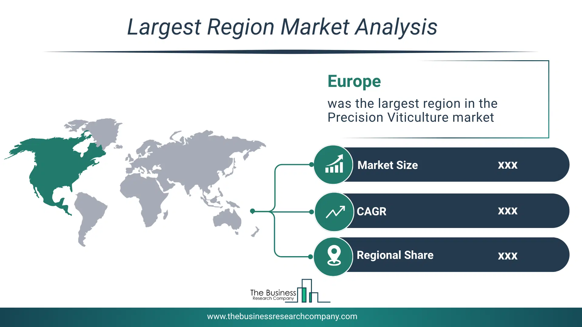 Precision Viticulture Market Largest Region & Market Analysis 2026 Market Analysis Map Highlighting Largest Region For Precision Viticulture Market