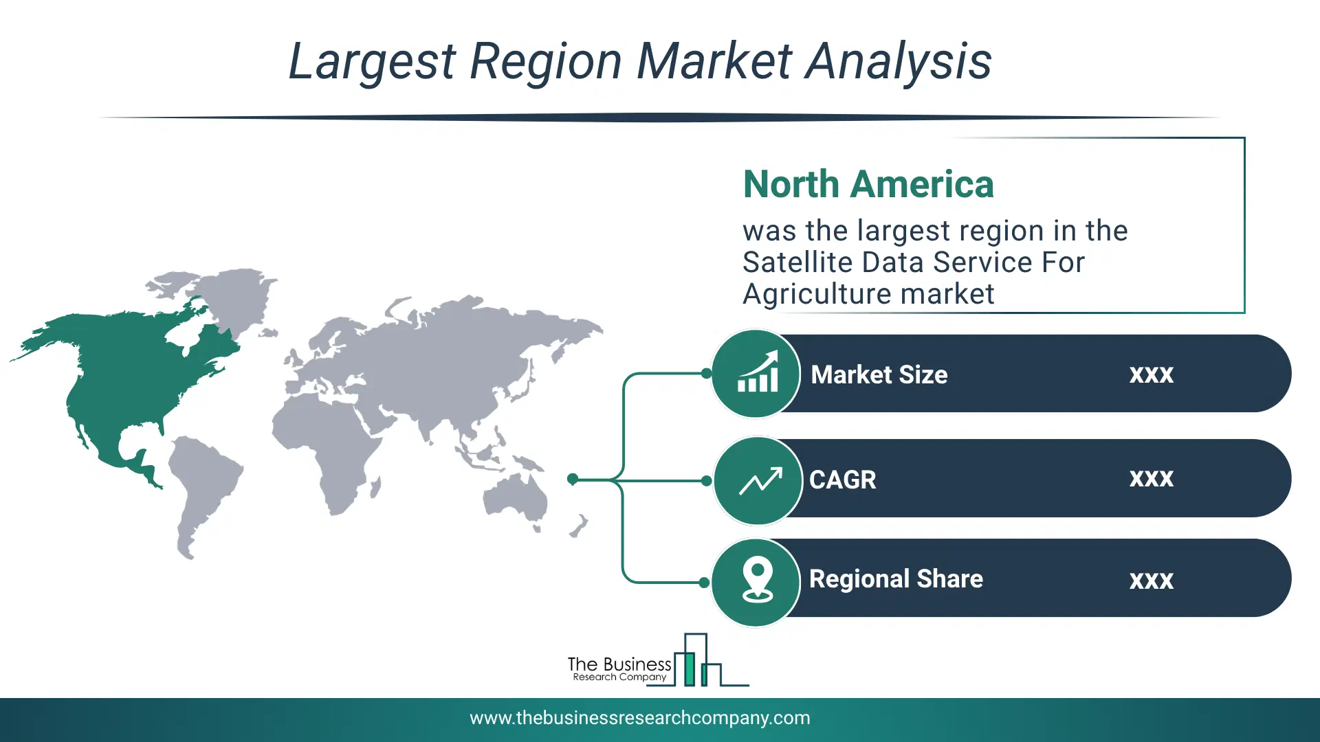 Satellite Data Service For Agriculture Market Largest Region & Market Analysis 2026 Market Analysis Map Highlighting Largest Region For Satellite Data Service For Agriculture Market
