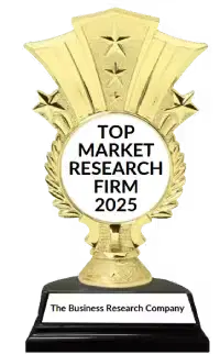Top market research firm 2025 award trophy