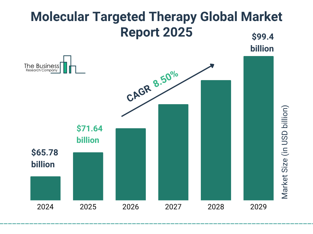 Molecular Targeted Therapy Market Size and growth rate 2025 to 2029: Graph