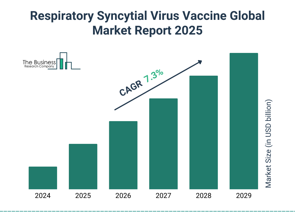 Respiratory Syncytial Virus Vaccine Market Size and growth rate 2025 to 2029: Graph