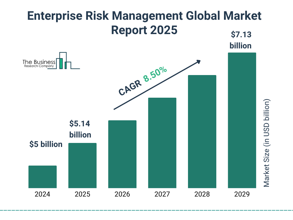 Enterprise Risk Management Market Size and growth rate 2025 to 2029: Graph