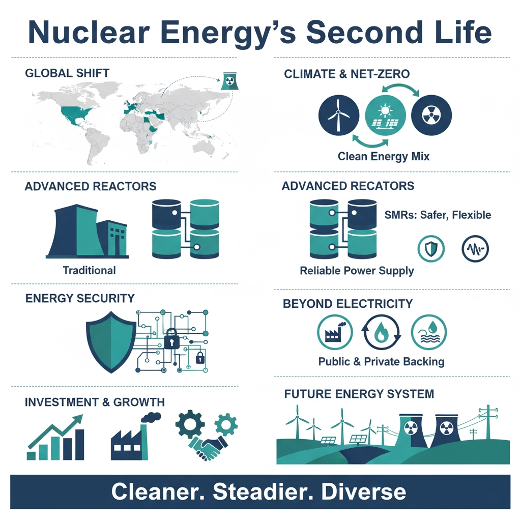Nuclear Energy’s Second Life: Why Governments Are Reconsidering Advanced Reactors