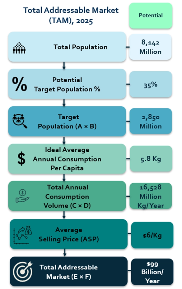 Total Addressable Market (TAM)